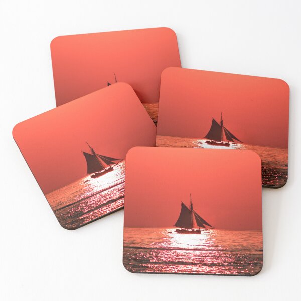Item preview, Tall ship sailing at sunset on Lake Michigan designed and sold by Michael Deemer.