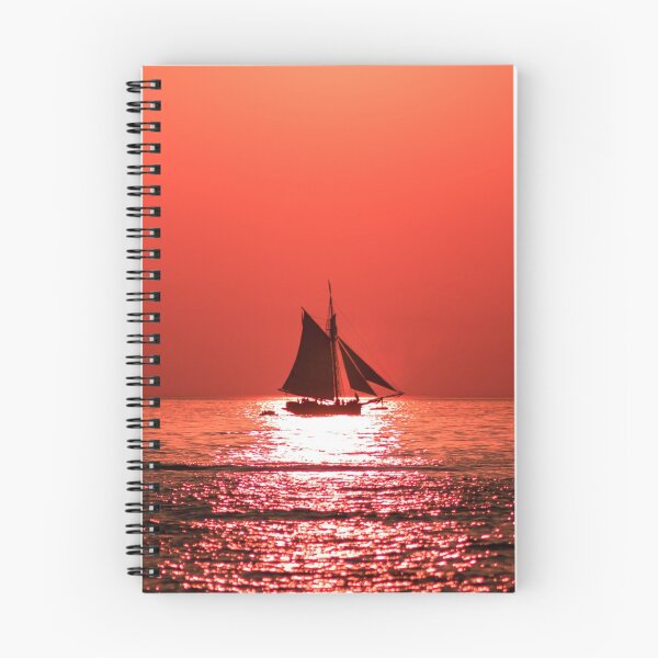 Item preview, Tall ship sailing at sunset on Lake Michigan designed and sold by Michael Deemer.