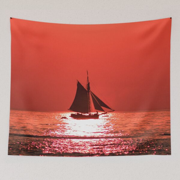 Item preview, Tall ship sailing at sunset on Lake Michigan designed and sold by Michael Deemer.