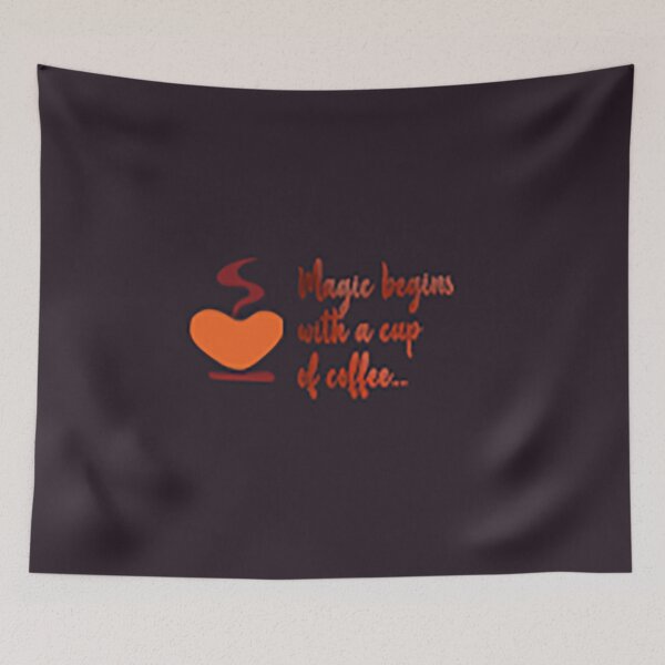 Item preview, Cup of coffee with quote. designed and sold by skysshobu.