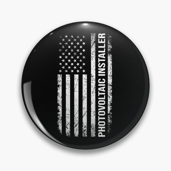 Item preview, Photovoltaic Installer American Flag designed and sold by Teelogic.