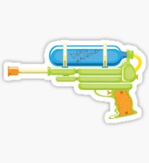 Squirt Gun Sticker