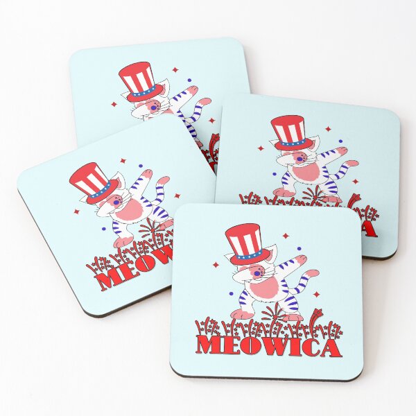 Item preview, Meowica America Cat Fourth of July Independence Day designed and sold by Nzgiftsandmore.