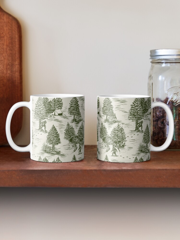 Bigfoot Mug, Sasquatch Camping Mug, Funny Bigfoot Mug, Bigfoot