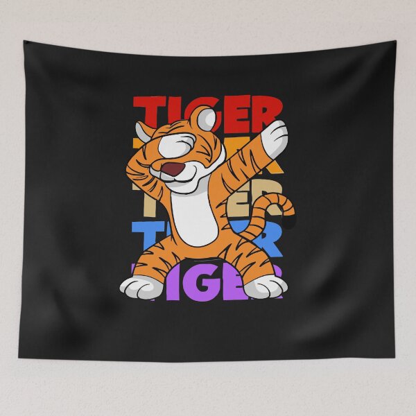 Item preview, dabbing tiger designed and sold by whatsyokidswear.