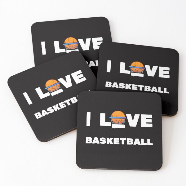 Item preview, I LOVE BASKETBALL  designed and sold by Polla-Shirt.