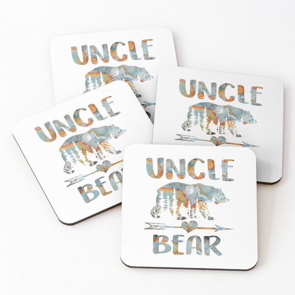 Item preview, Mens Uncle Bear Matching Family Bear Camping Dad Fathers Day Summer designed and sold by travellb.