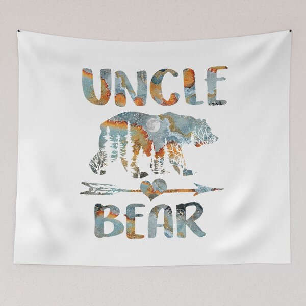 Item preview, Mens Uncle Bear Matching Family Bear Camping Dad Fathers Day Summer designed and sold by travellb.