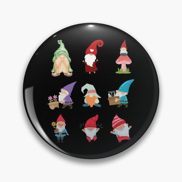 Item preview, Cute Gnome Sticker Pack designed and sold by ecdato.