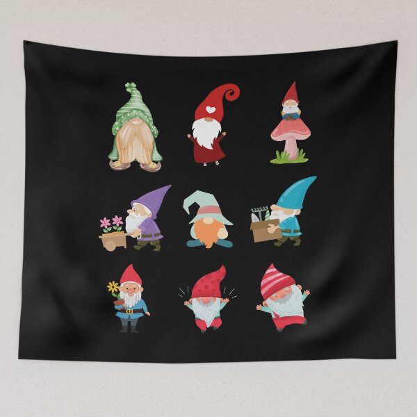 Item preview, Cute Gnome Sticker Pack designed and sold by ecdato.