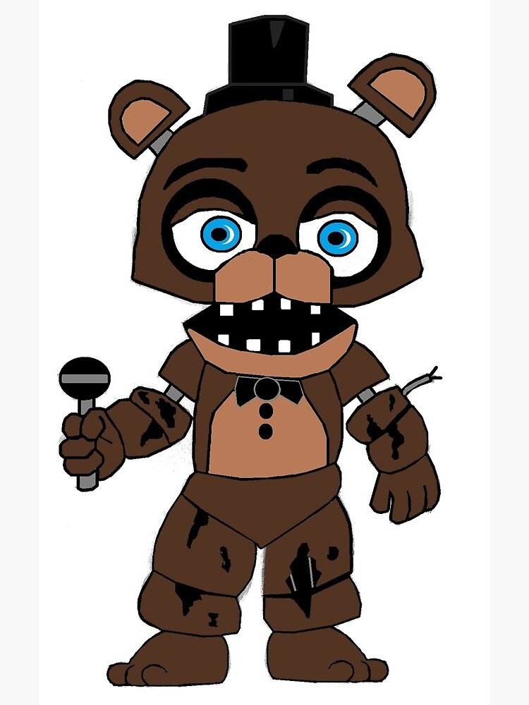 Withered Freddy Wall Art for Sale