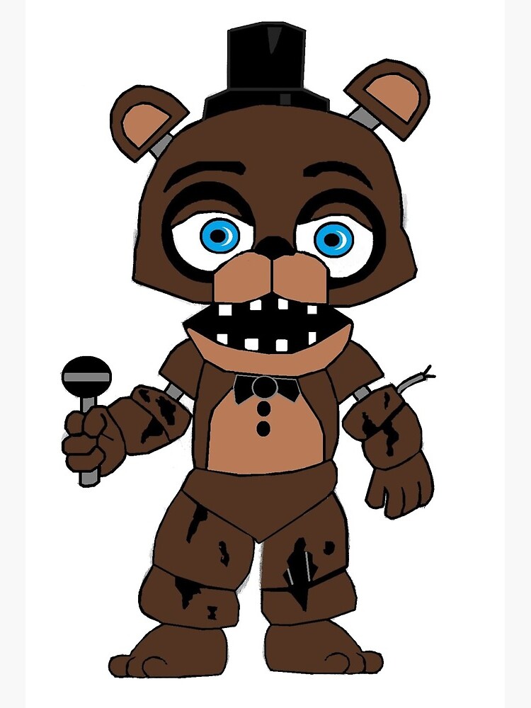 Chibi Withered Freddy Art Print for Sale by WillowsWardrobe