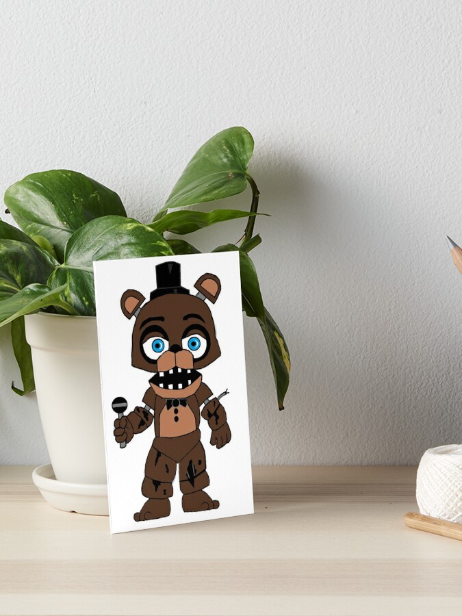 Chibi Withered Freddy Art Print for Sale by WillowsWardrobe