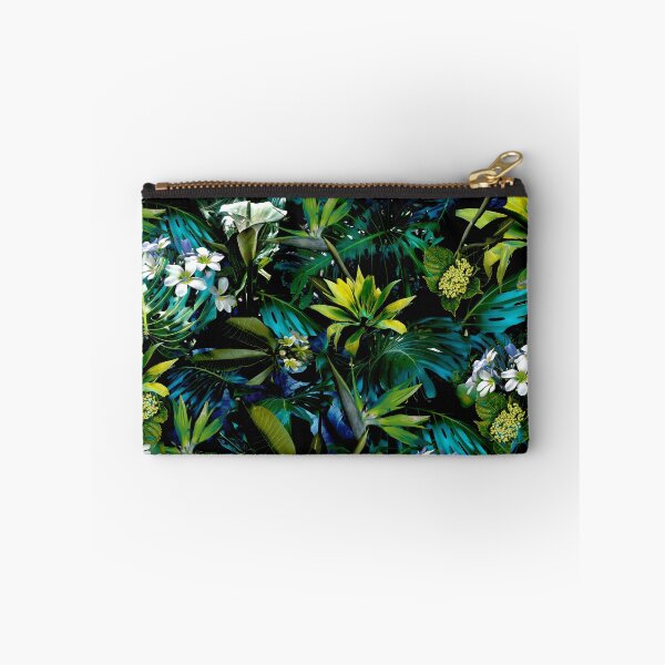 Item preview, Jungle dark, moody forest, greens, tropical, palm leaves, designed and sold by chrissyink.
