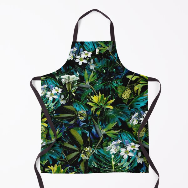 Item preview, Jungle dark, moody forest, greens, tropical, palm leaves, designed and sold by chrissyink.