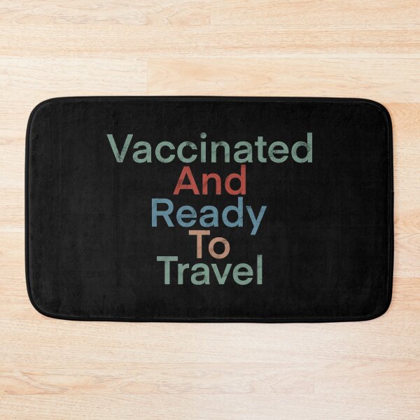 Item preview, vaccinated and ready to travel designed and sold by Sirichai Puangsuwan.