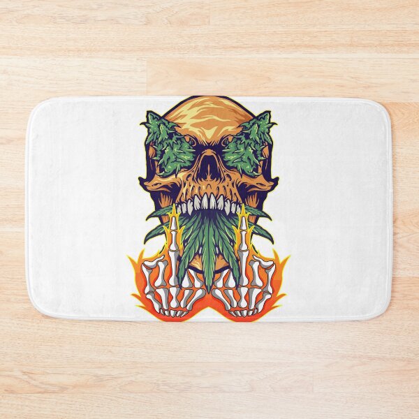 Item preview, Head skull weed kush designed and sold by kazada.