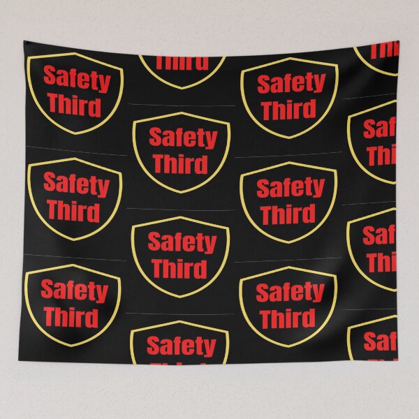 Item preview,  Safety Third For 4th July Independence day designed and sold by chetan786.