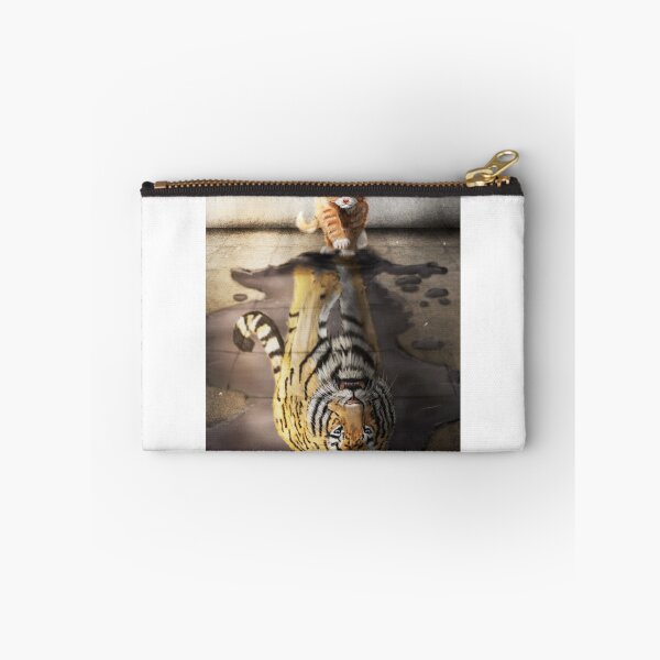 Item preview, Cat Tiger Mirror designed and sold by lehnhattien.