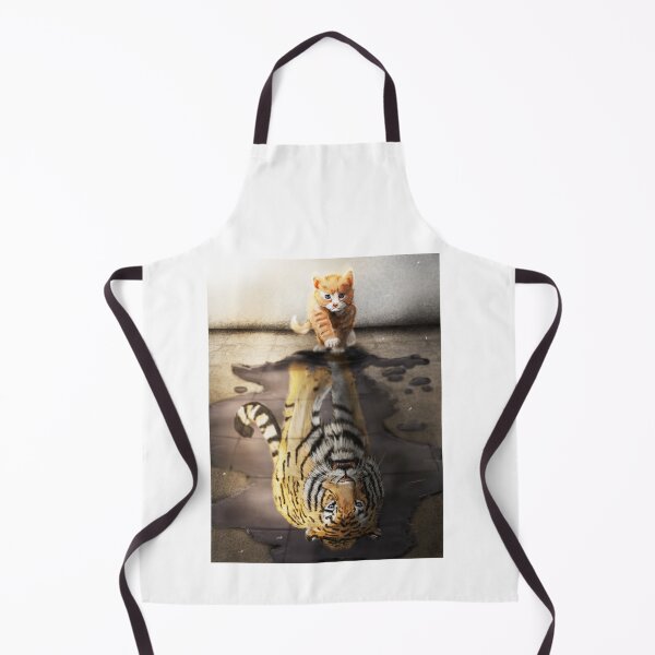 Item preview, Cat Tiger Mirror designed and sold by lehnhattien.