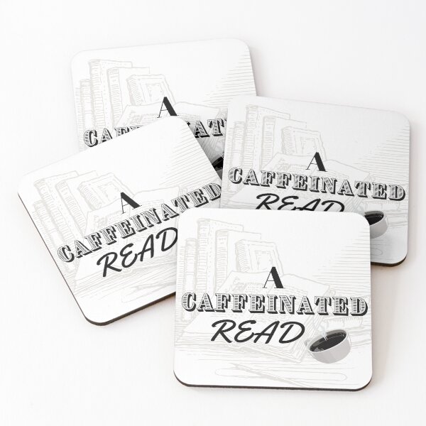 Item preview, Coffee and Books Together, Caffeinated Read , Reading with Caffeine designed and sold by ArtCOSMOS.