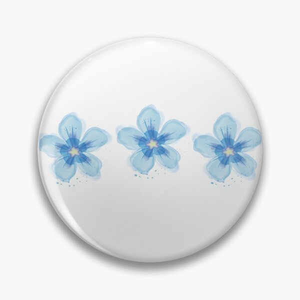 Item preview,  Cute blue watercolor flowers pack- beautiful designed and sold by Amalzaki.