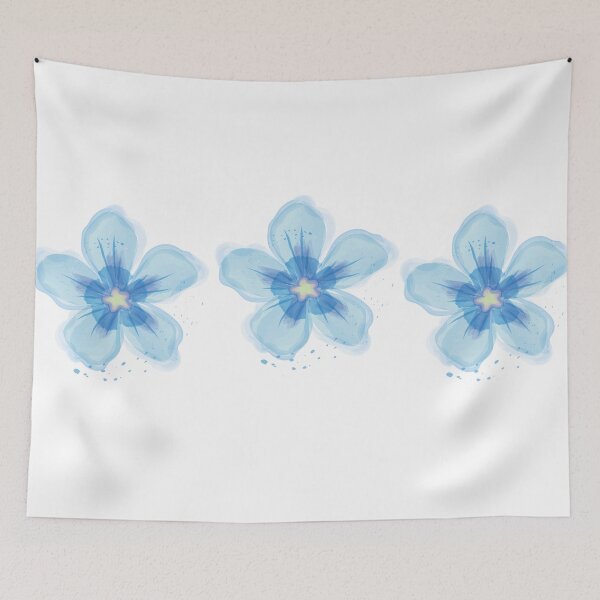 Item preview,  Cute blue watercolor flowers pack- beautiful designed and sold by Amalzaki.