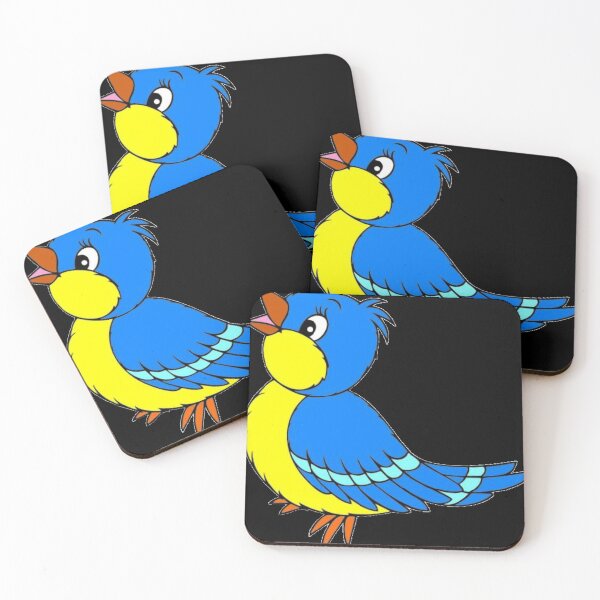 Item preview, Blue cute bird, little cuckoo designed and sold by zenger2021.