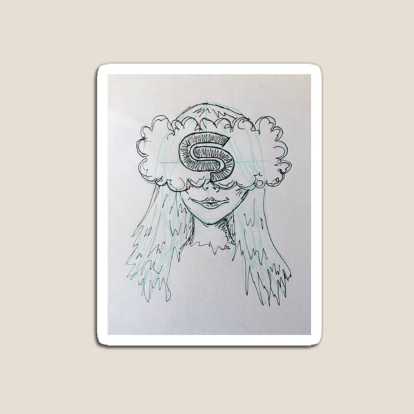 Item preview, STS9 Sketch Girl designed and sold by Emma Cooper.