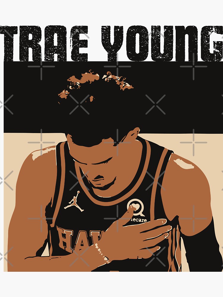 Art Trae Young Wallpaper Laptop Skin for Sale by DaishaZian