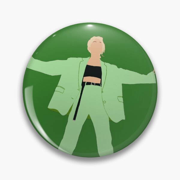 Item preview, twice chaeyoung neon suit designed and sold by angiegoff.