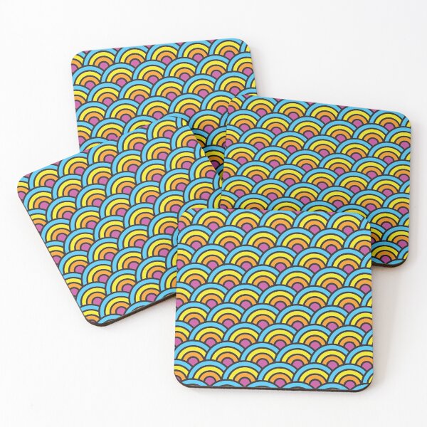Item preview, Summer Japanese Seigaiha designed and sold by miraclemaker.