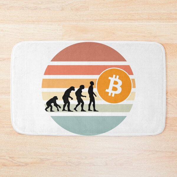 Item preview, Evolution of man towards Bitcoin designed and sold by Cheerocki.