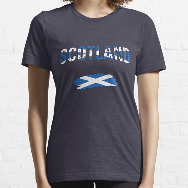 Euro 2021 Scotland 2020 Flag Love Soccer Football Fan T-Shirt