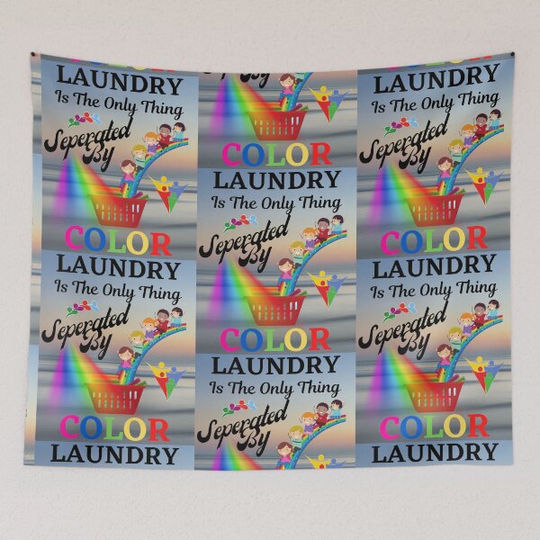 Item preview, Only Separate Laundry By Colors   designed and sold by WoodburyLake.
