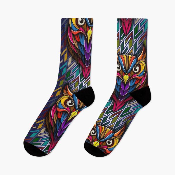 Item preview, Owl Tribal Color  designed and sold by lehnhattien.