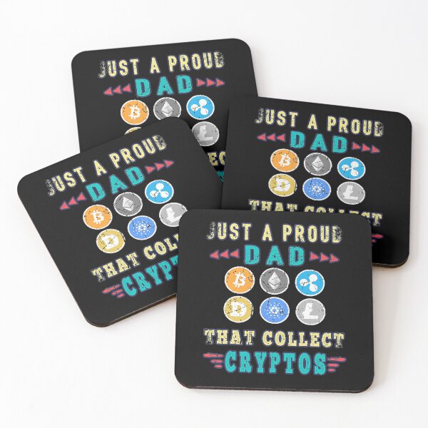 Item preview, Crypto Dad Coin Hodl Funny Cryptocurrency Papa designed and sold by JaeErnster1989.