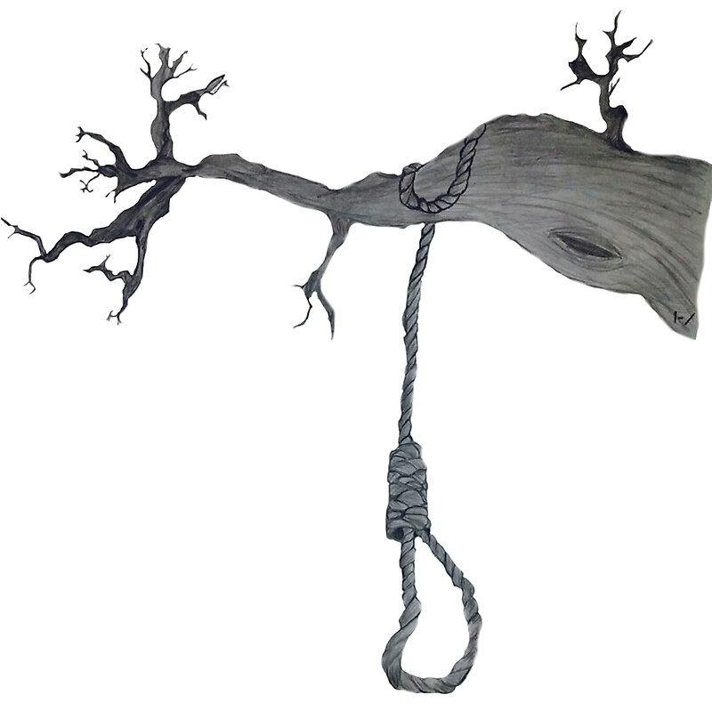 Noose Drawing Posters Redbubble