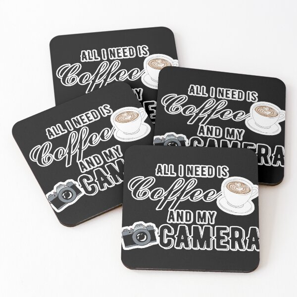 Item preview, All I need is Coffee and my Camera. designed and sold by Mehtab Khatik.