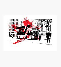 New London Bus Photographic Print