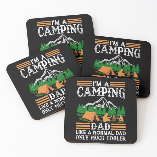 Item preview, I am Camping Dad Just Like A Normal Dad only Much Cooler Funny Father Saying designed and sold by Apoorv Choudhary.