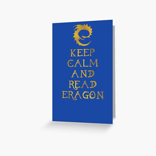 Item preview, Keep calm and read Eragon (Gold text) designed and sold by Austintacious.