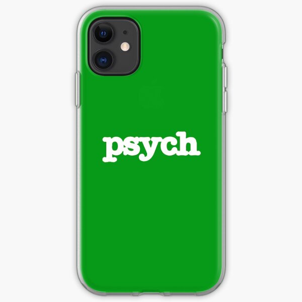Psych iPhone Soft Case