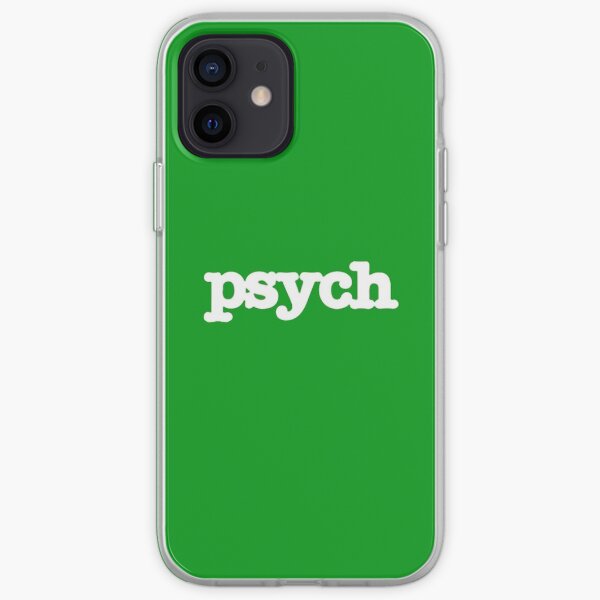 Psych iPhone Soft Case