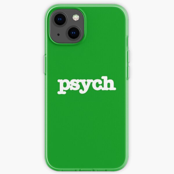 Psych iPhone Soft Case