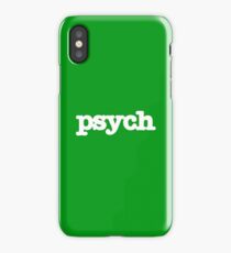 Psych iPhone Case/Skin