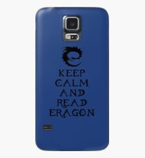 Keep calm and read Eragon (Black text) Case/Skin for Samsung Galaxy