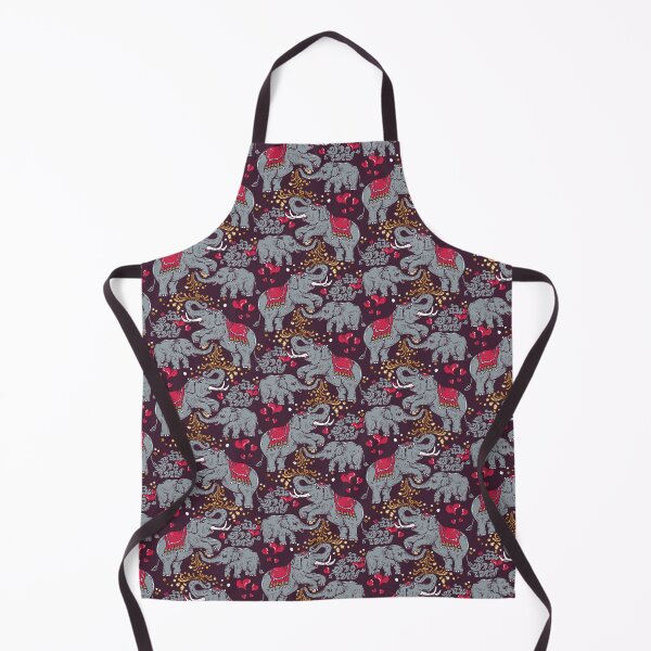 Thai elephants family Apron