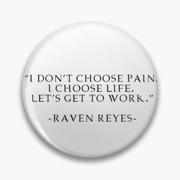 Item preview, Raven Reyes 1 Quote designed and sold by The100-shop.