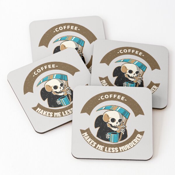 Item preview, Coffee makes me less murderer designed and sold by Bubblegirl17.